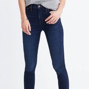 Madewell 10" High-Rise Skinny Jeans, Size 27T
